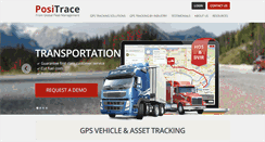 Desktop Screenshot of positrace.com